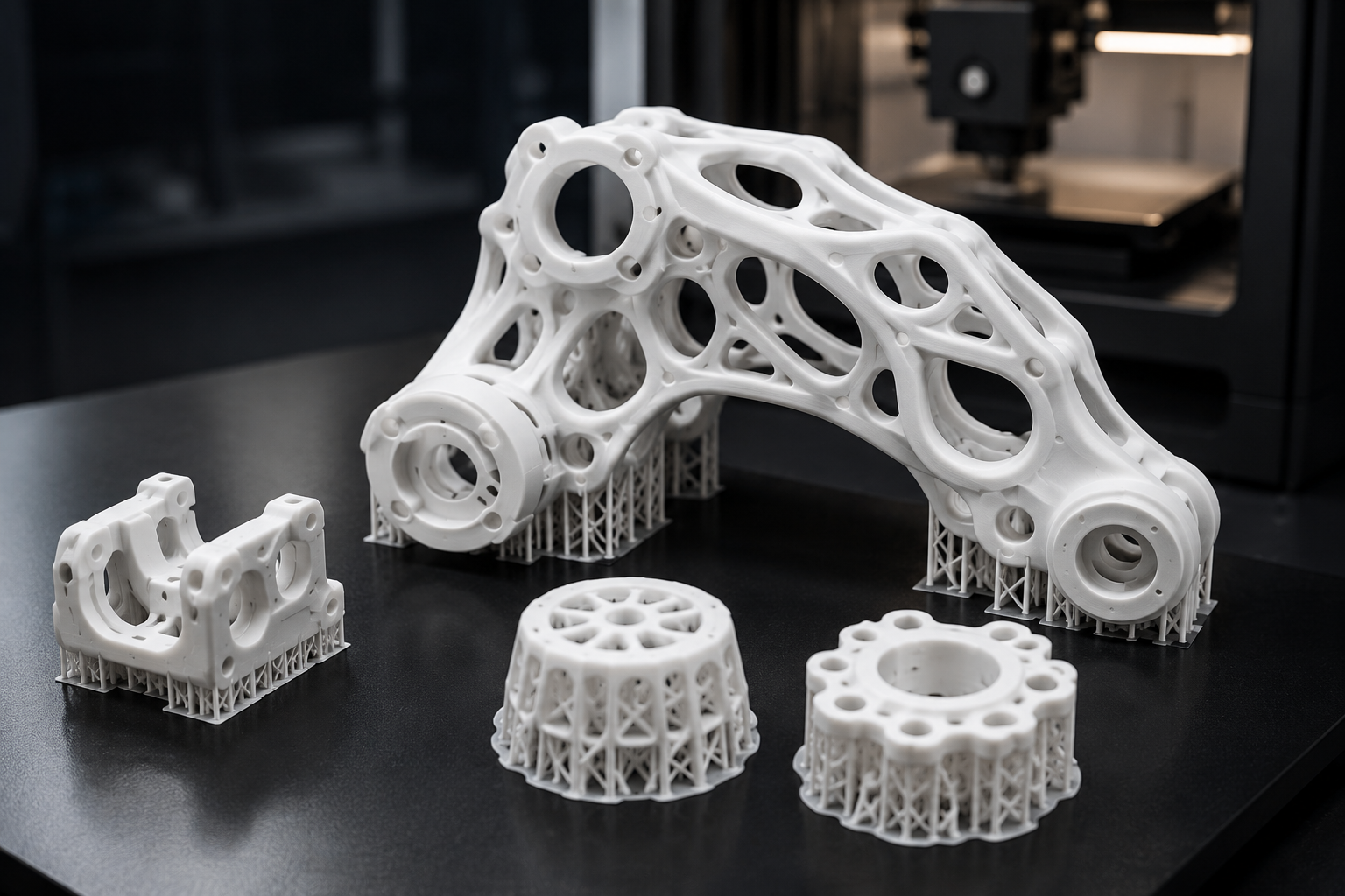 人形机器人结构件3D打印打样